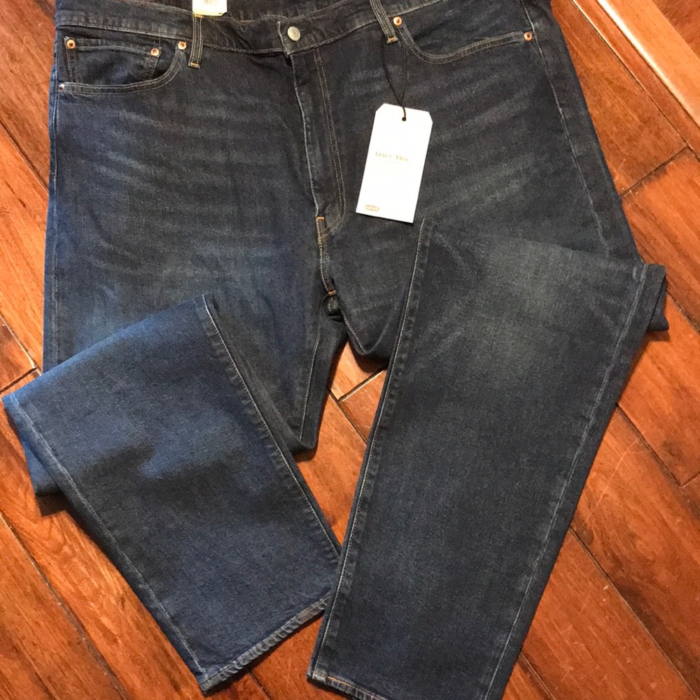 Big & Tall 502 Levi’s Taper Flex Regular Fit Men’s Size 46W 34 Inseam NWT
